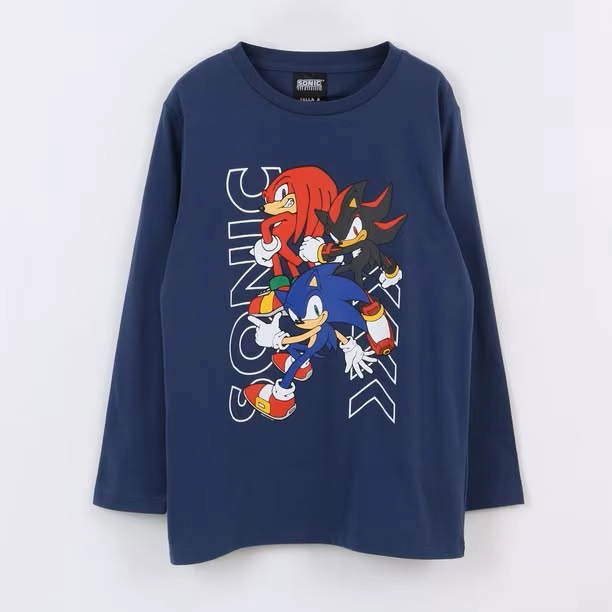 POLERA SONIC MANGA LARGA TALLA 8 - 2