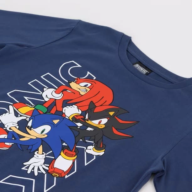 POLERA SONIC MANGA LARGA TALLA 8 - 4