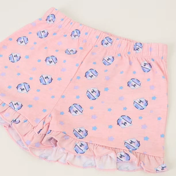 PIJAMA BLUEY TONOS ROSADOS TALLA 3 - 5