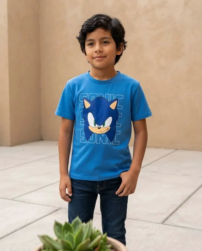 POLERA SONIC TALLA 8 - 1