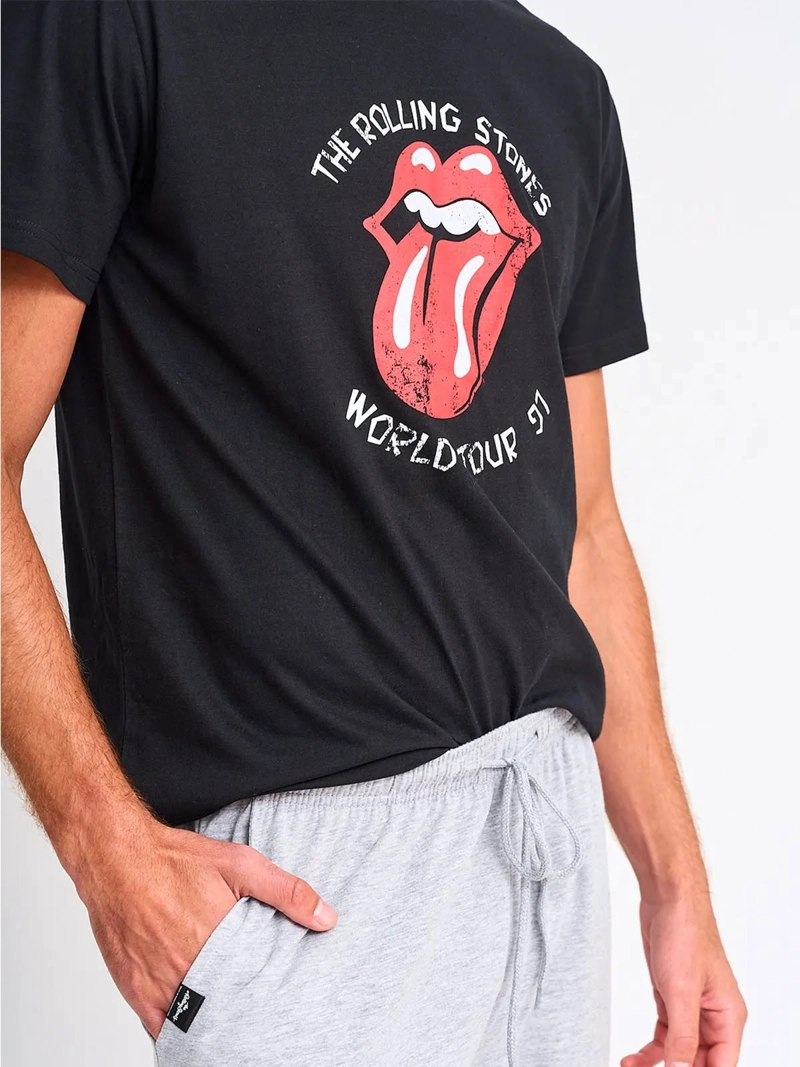 PIJAMA ROLLING STONE TALLA M CAJA METALICA - 3