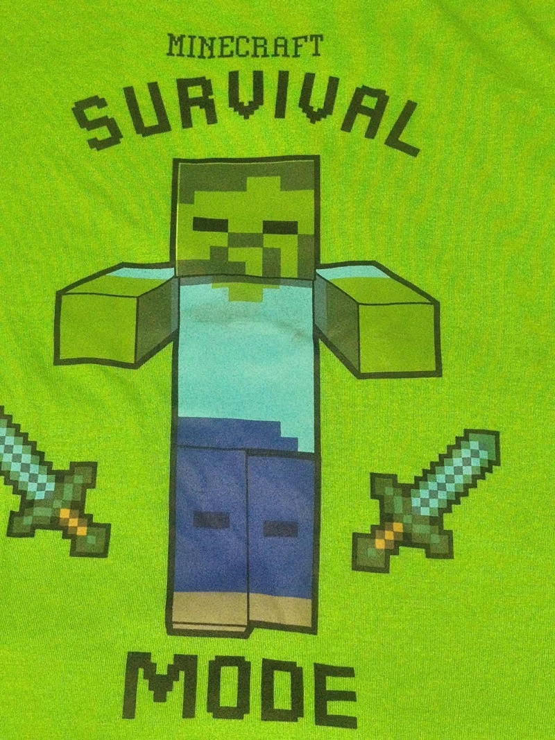PIJAMA MINECRAFT DE VERANO TALLA 6 - 3