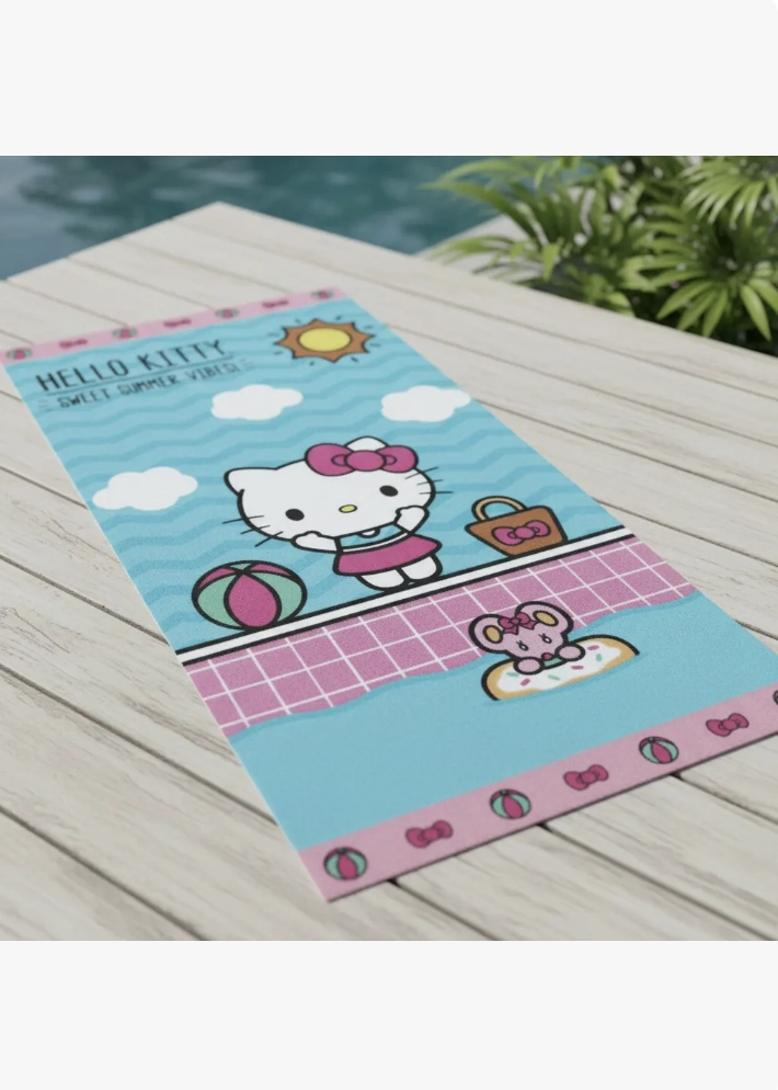 TOALLA HELLO KITTY 100% MICROFIBRA - 1