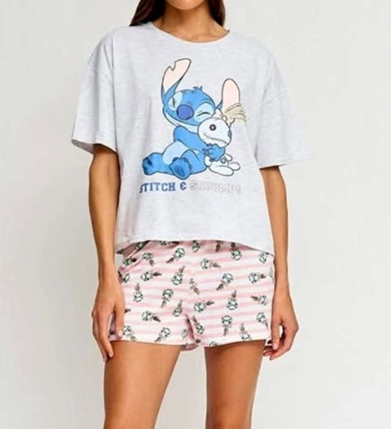 PIJAMA STITCH & SCRUMPS TALLA S - 2
