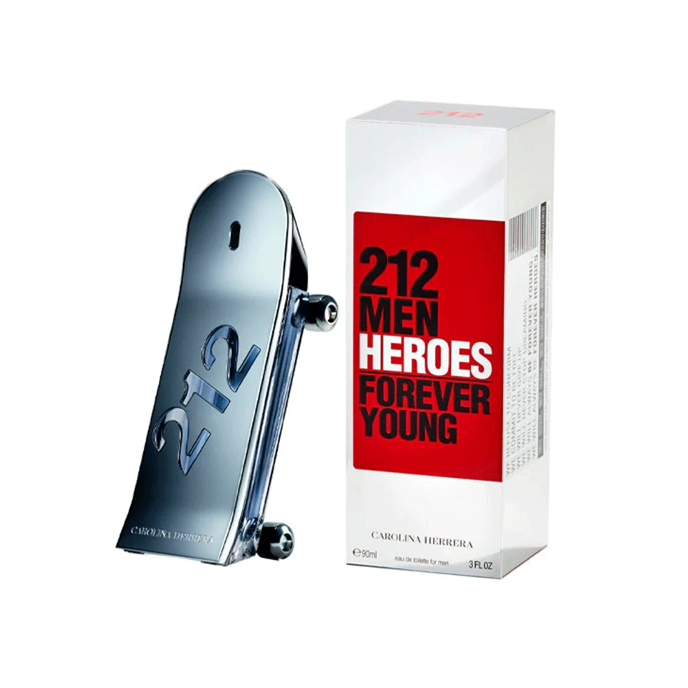 PERFUME CAROLINA HERRERA 212 HEROES FOREVER YOUNG 90ML EDT - 1