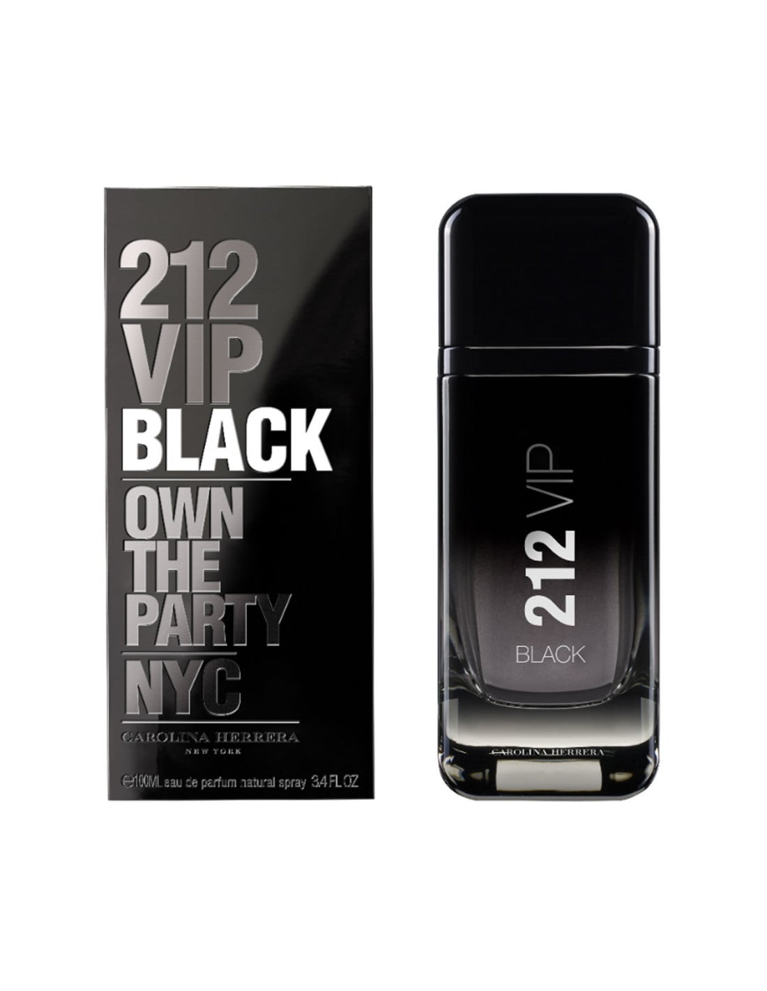 PERFUME CAROLINA HERRERA 212 VIP BLACK 100 ML EDP - 1