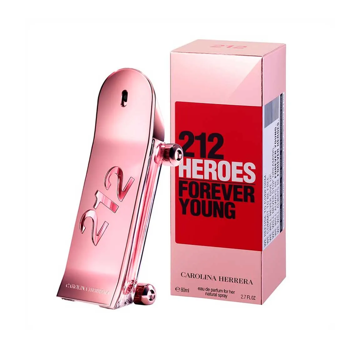 PERFUME CAROLINA HERRERA 212 HEROES FOREVER YOUNG MUJER 80 ML EDP - 1