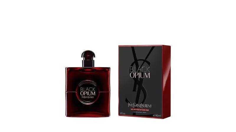 PERFUME YVES SAINT LAURENT BLACK OPIUM OVER RED WOMAN 90 ML EDP - 1