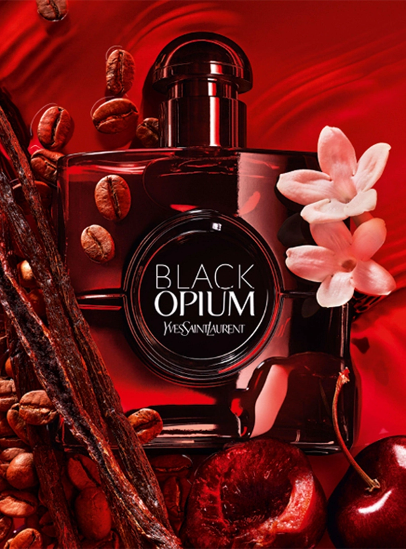 PERFUME YVES SAINT LAURENT BLACK OPIUM OVER RED WOMAN 90 ML EDP - 3