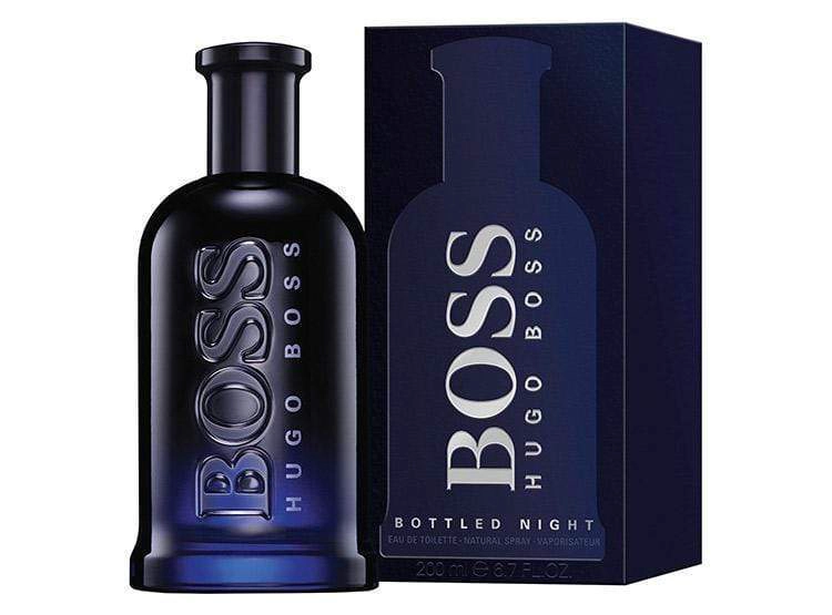 PERFUME HOMBRE HUGO BOSS BOTTLED NIGHT 200 ML EDT - 1