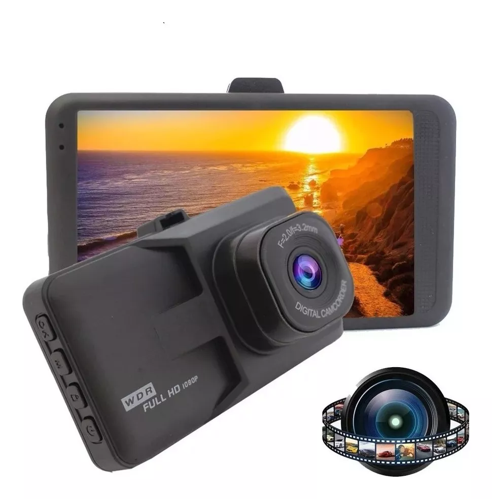 CAMARA DASH CAM FULL HD SEGURIDAD AUTOMOVIL - 1