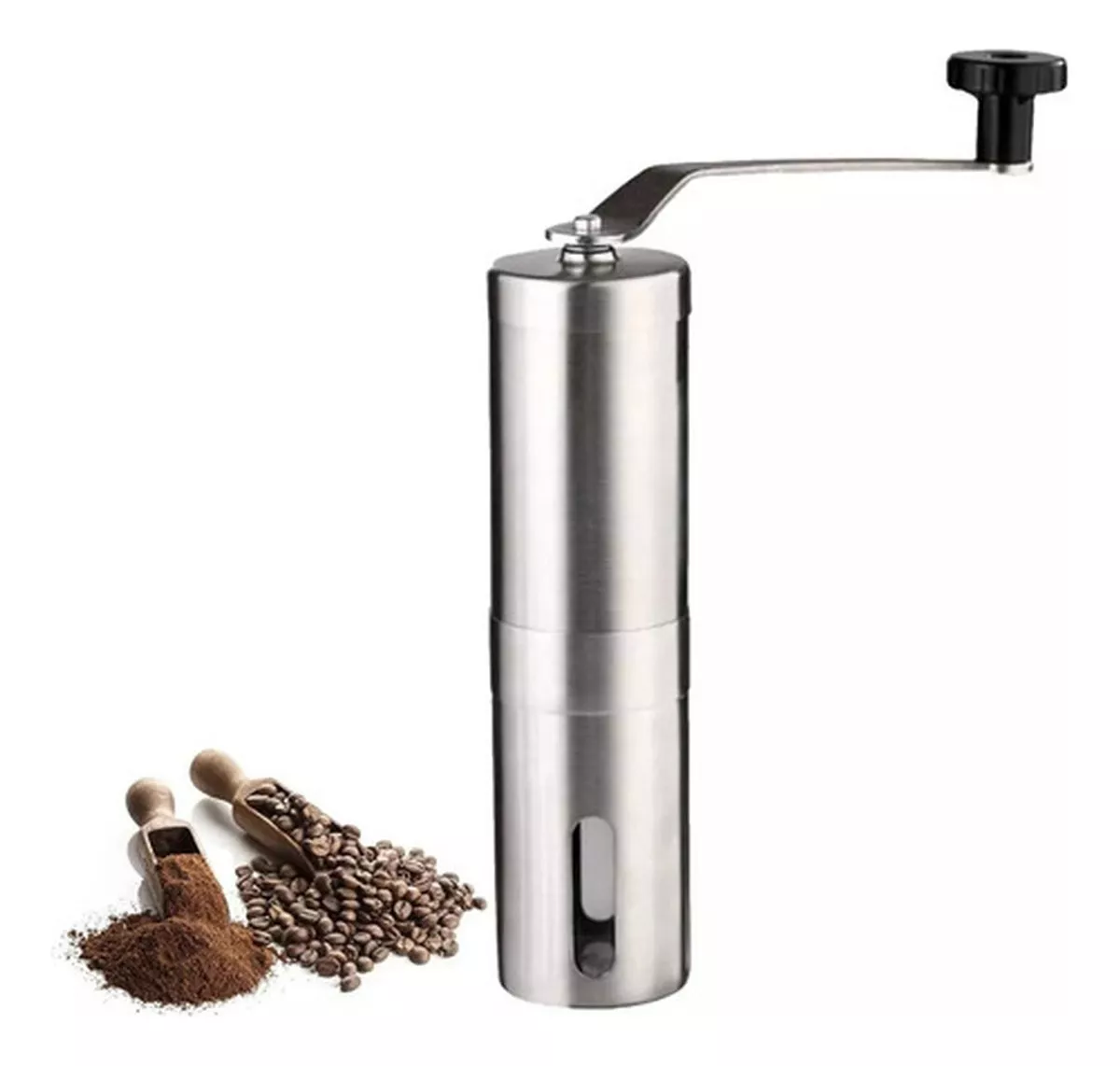 MOLINO MOLINILLO DE CAFÉ MANUAL DE ACERO INOXIDABLE - 1