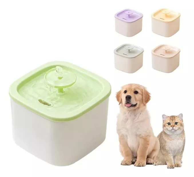 BEBEDERO ELECTRICO PERROS Y GATOS AGUA MASCOTAS 1 LT - 1