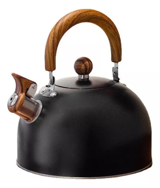 TETERA SILBANTE PARA ESTUFA HERVIDA AGUA ACERO INOX304 - 1