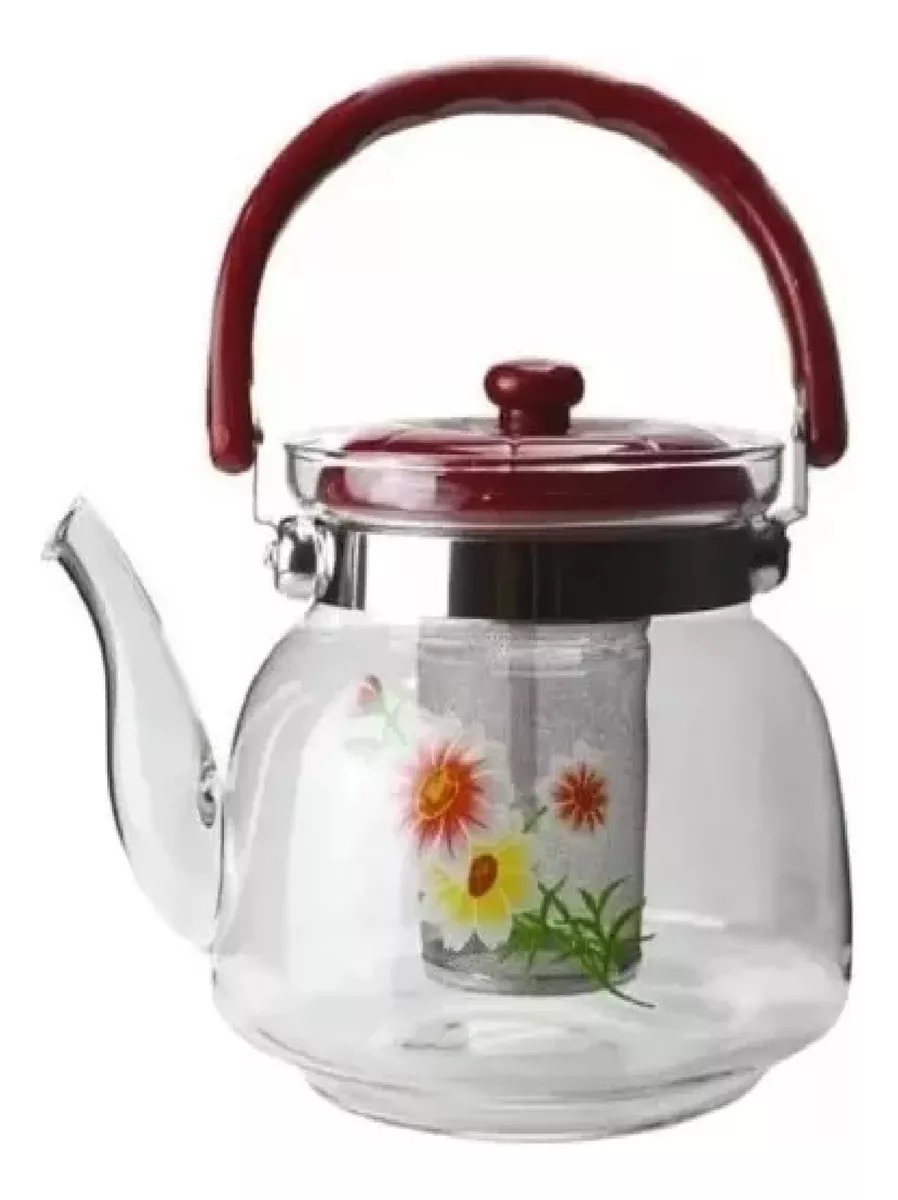 TETERA VIDRIO INFUSOR 600ML - 1