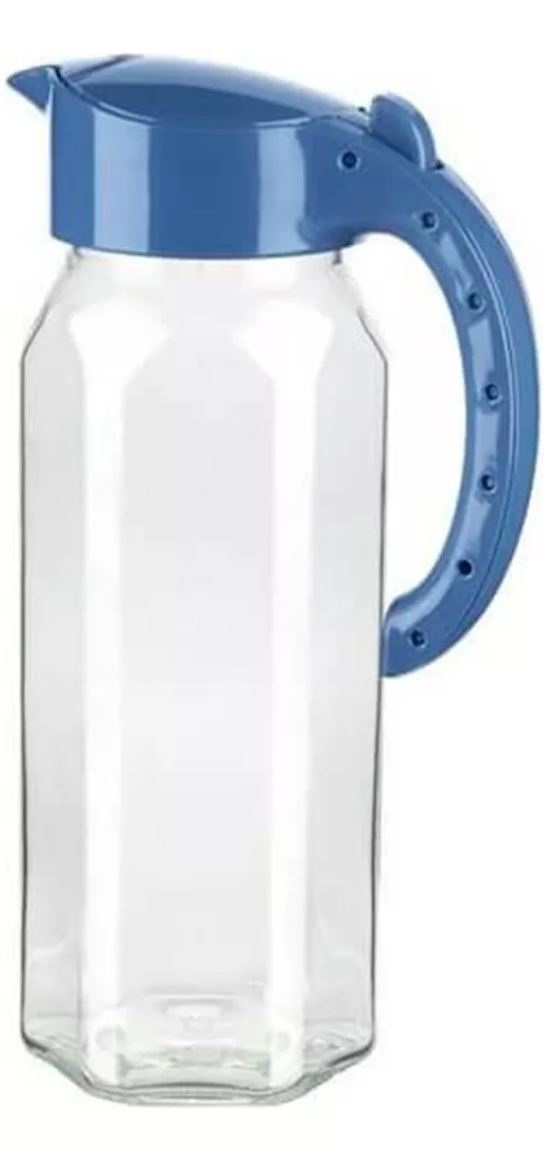JARRA DE VIDRIO 1.5 LITROS PARA AGUA JUGOS BEBIDAS - 1