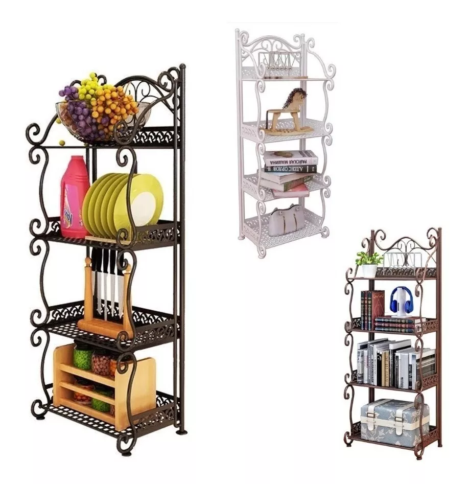 ESTANTE ORGANIZADOR METALICO 33X20X87CM - 1