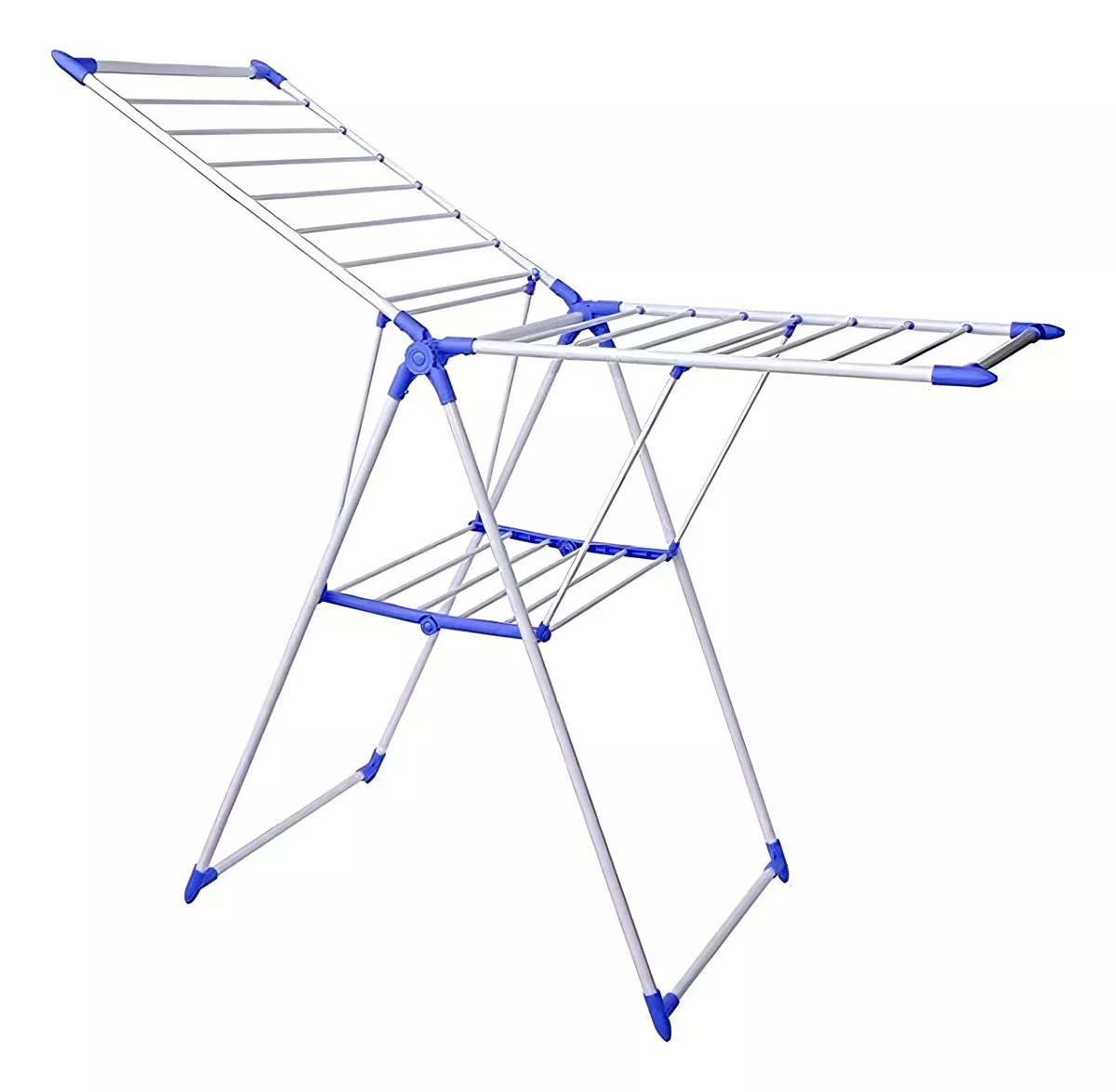 TENDEDERO PARA ROPA DE PIE PLEGABLE TENDER ACERO COLOR BLANCO - 1