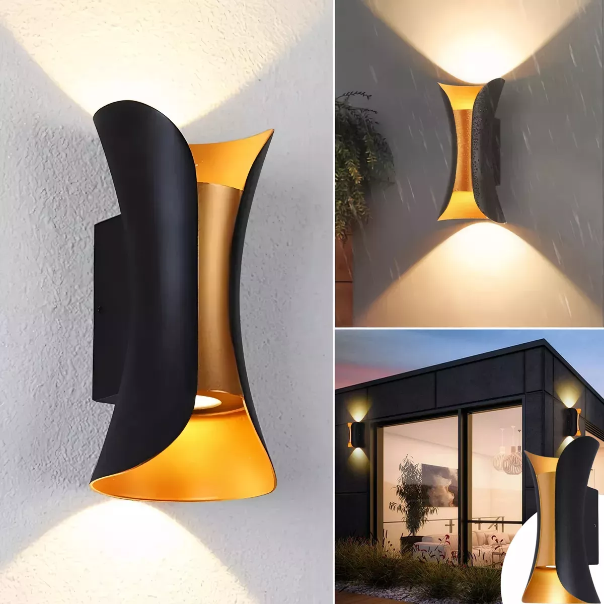 IMPERMEABLE WALL LAMP 10W, APTO INTERIOR O EXTERIOR - 1