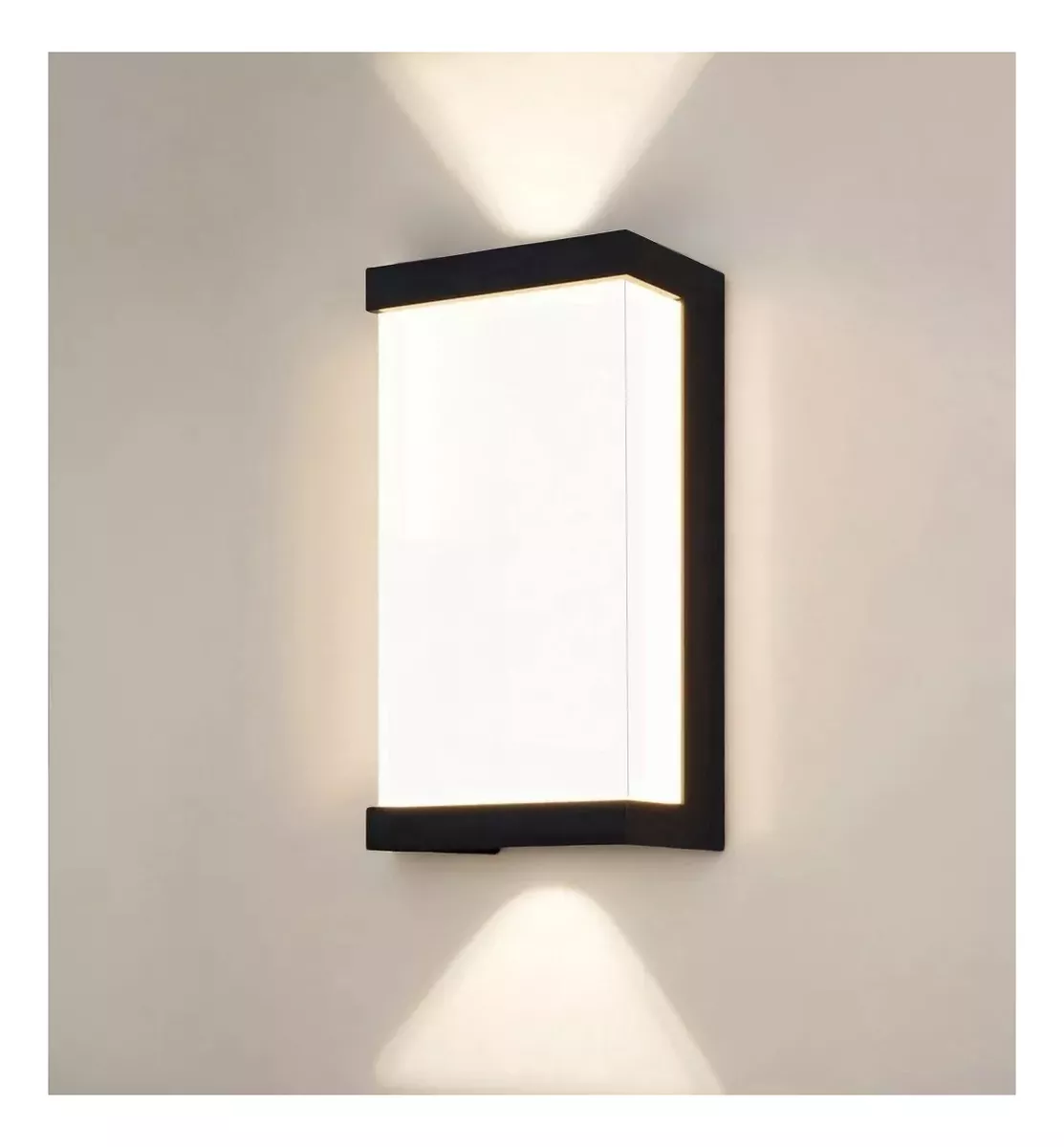 APLIQUE PARED EXTERIOR IMPERMEABLE LED 12W INTERIOR/EXTERIOR - 1