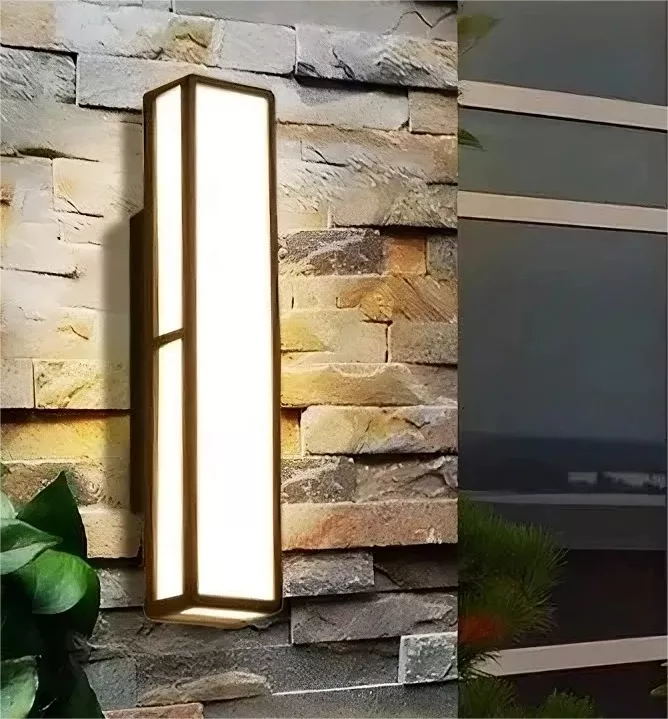 LÁMPARA DE PARED LED PARA EXTERIORES IMPERMEABLE MODERNA - 1