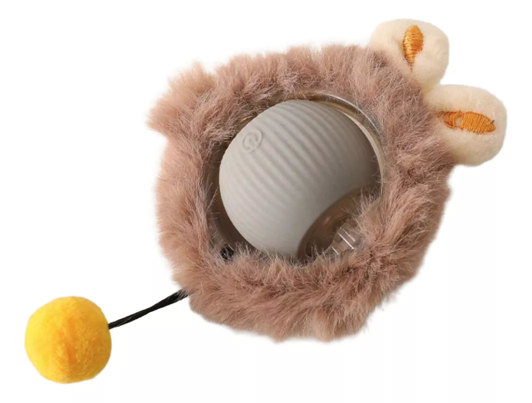 JUGUETE SIMULACIÓN CAZA RATÓN BOLA ELÉCTRICA USB PARA GATOS - 1
