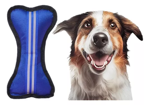 FRISBEE VOLADORES JUGUETES PARA PERROS HUESO JUGUETE AZUL - 1