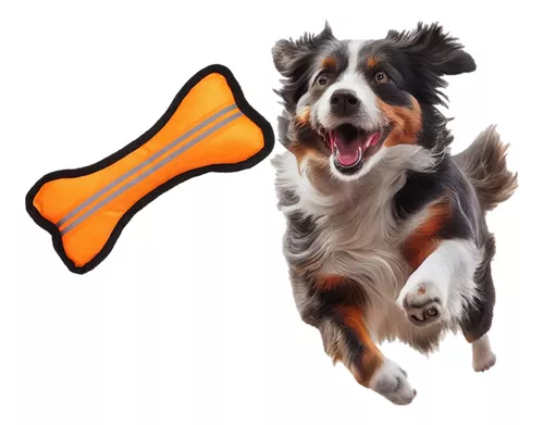 FRISBEE VOLADORES JUGUETES PARA PERROS HUESO JUGUETE NARANJO - 1