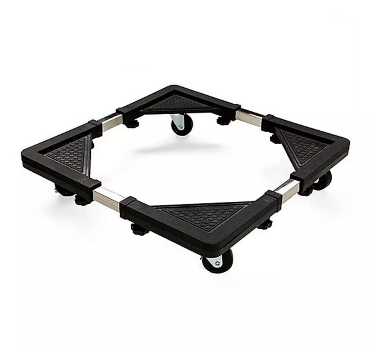 BASE AJUSTABLE CON RUEDAS SOPORTE PARA LAVADORA NEVERA 56X56 - 1