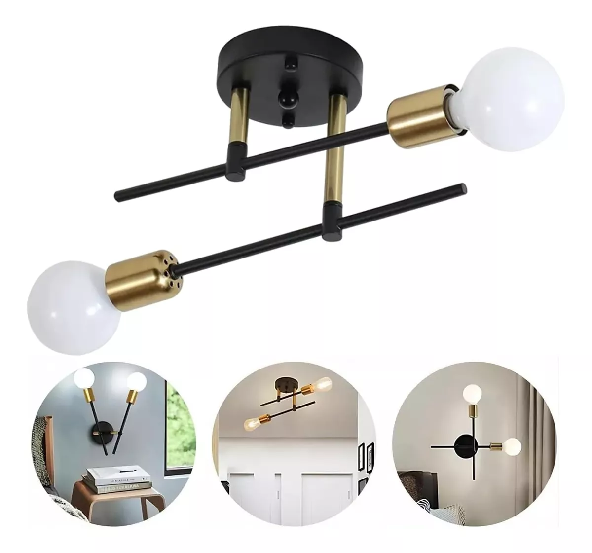 LÁMPARA DE PARED MODERNA PARA BAÑO - 1