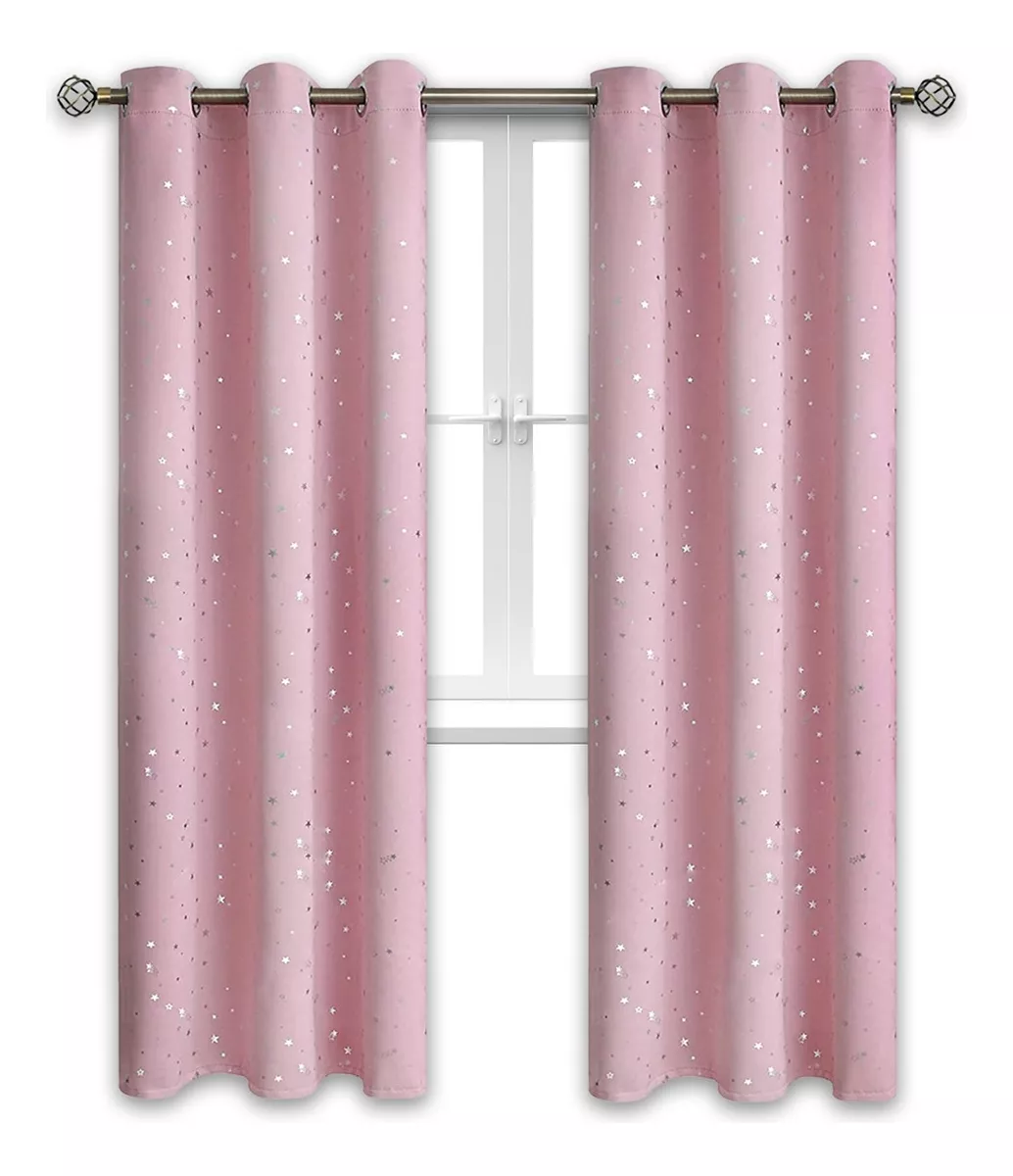 CORTINA NIÑA NIÑO SEMI BLACKOUT UN PAÑO 140X220CM - 1