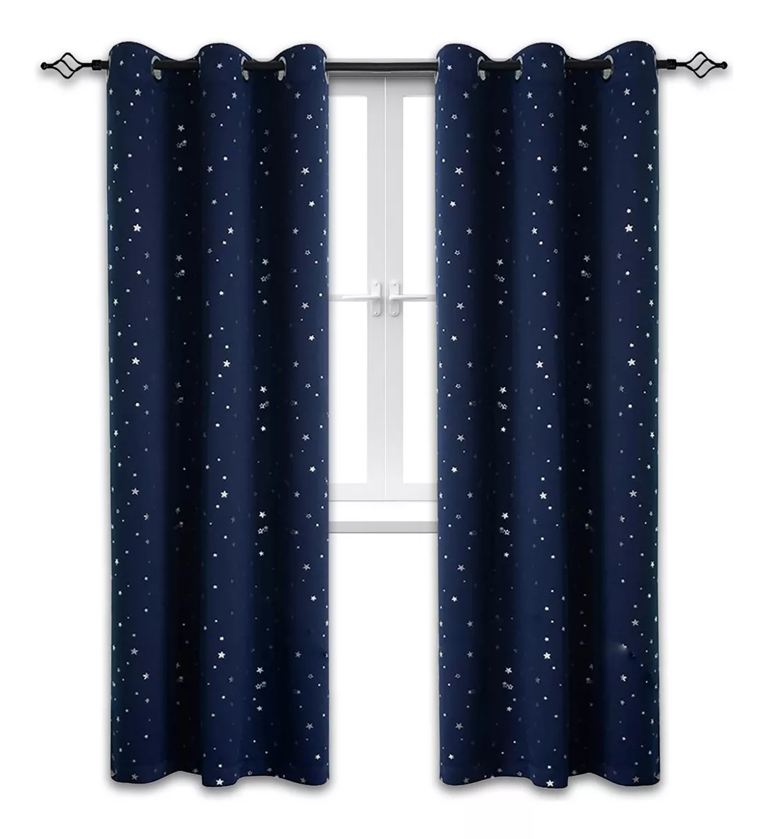 CORTINA NIÑA NIÑO SEMI BLACKOUT UN PAÑO 140X220CM - 1