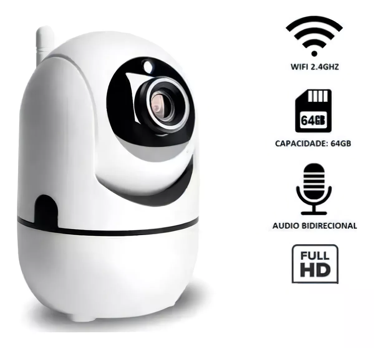 CÁMARA ROBO DE VIGILANCIA WIFI - CÁMARA IP - 1