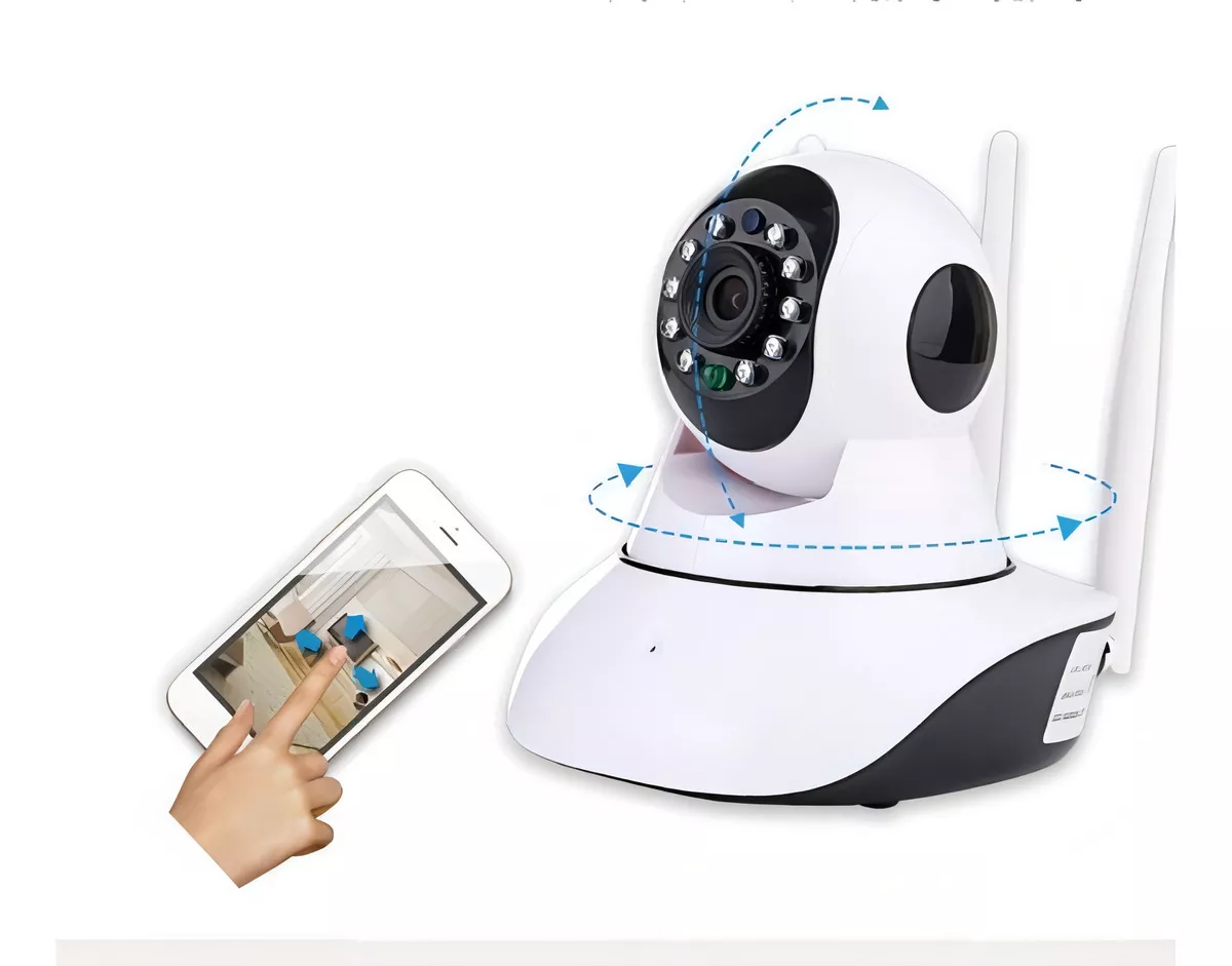 CAMARA ROBOTIZADA 3 ANTENAS IP DE SEGURIDAD - 1