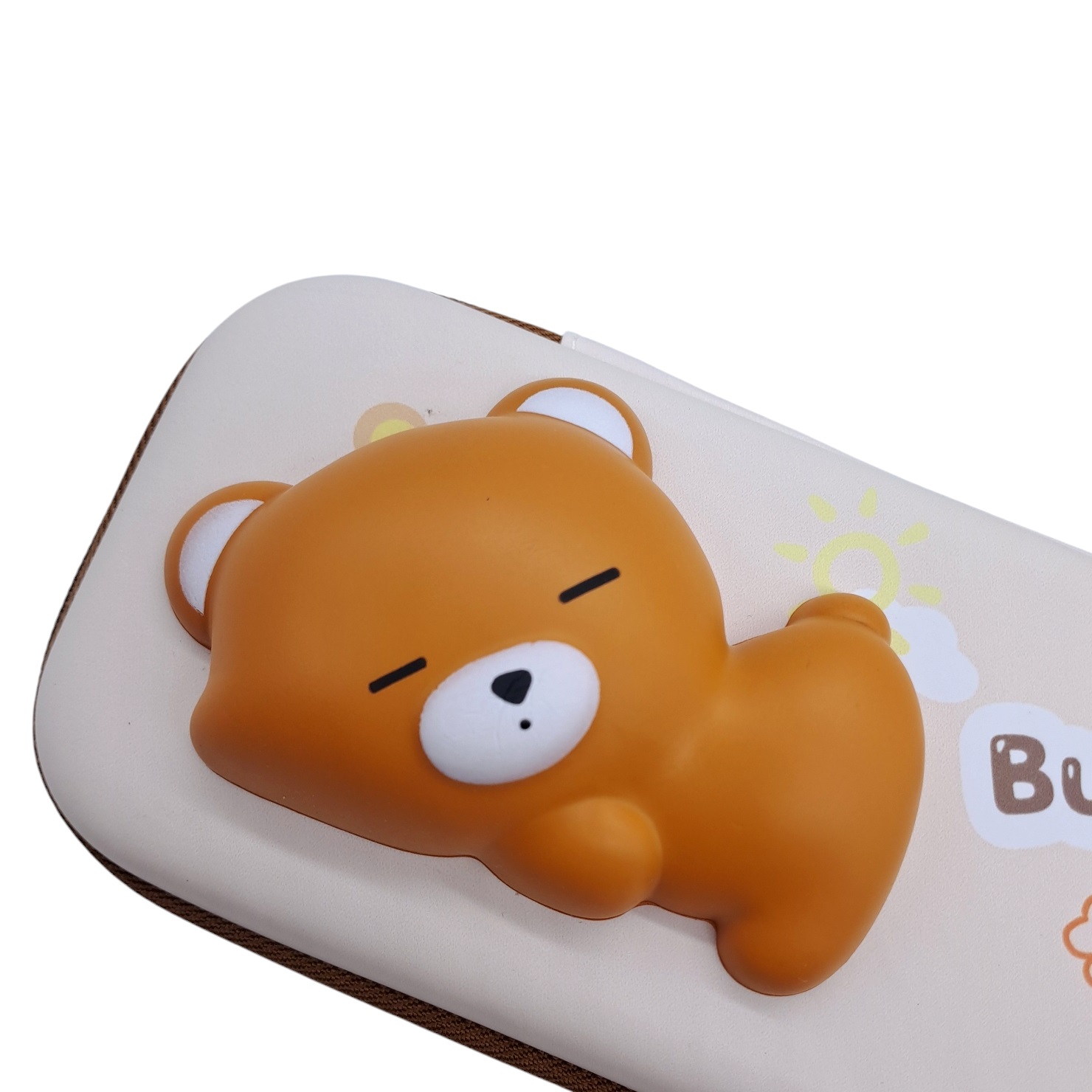 ESTUCHE PARA LAPICES RECTANGULAR DISEÑO BUBU BEAR 3D - 2