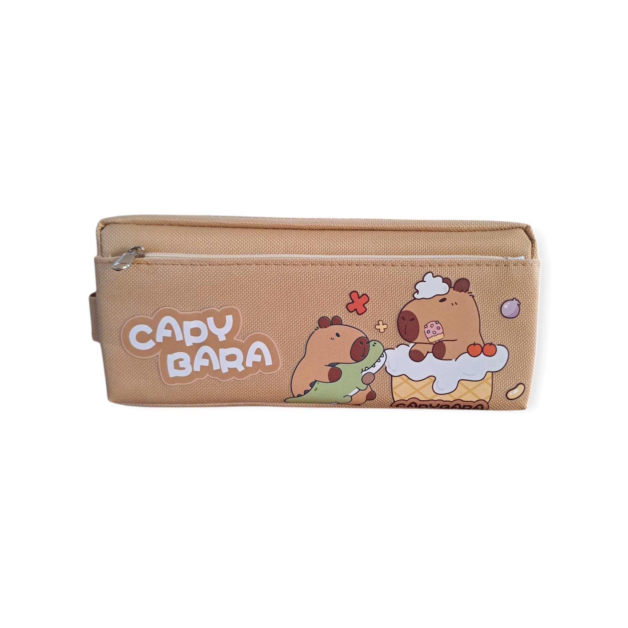 ESTUCHE PARA LAPICES DISEÑO CAPIBARA COLOR CAFÉ #2 - 1