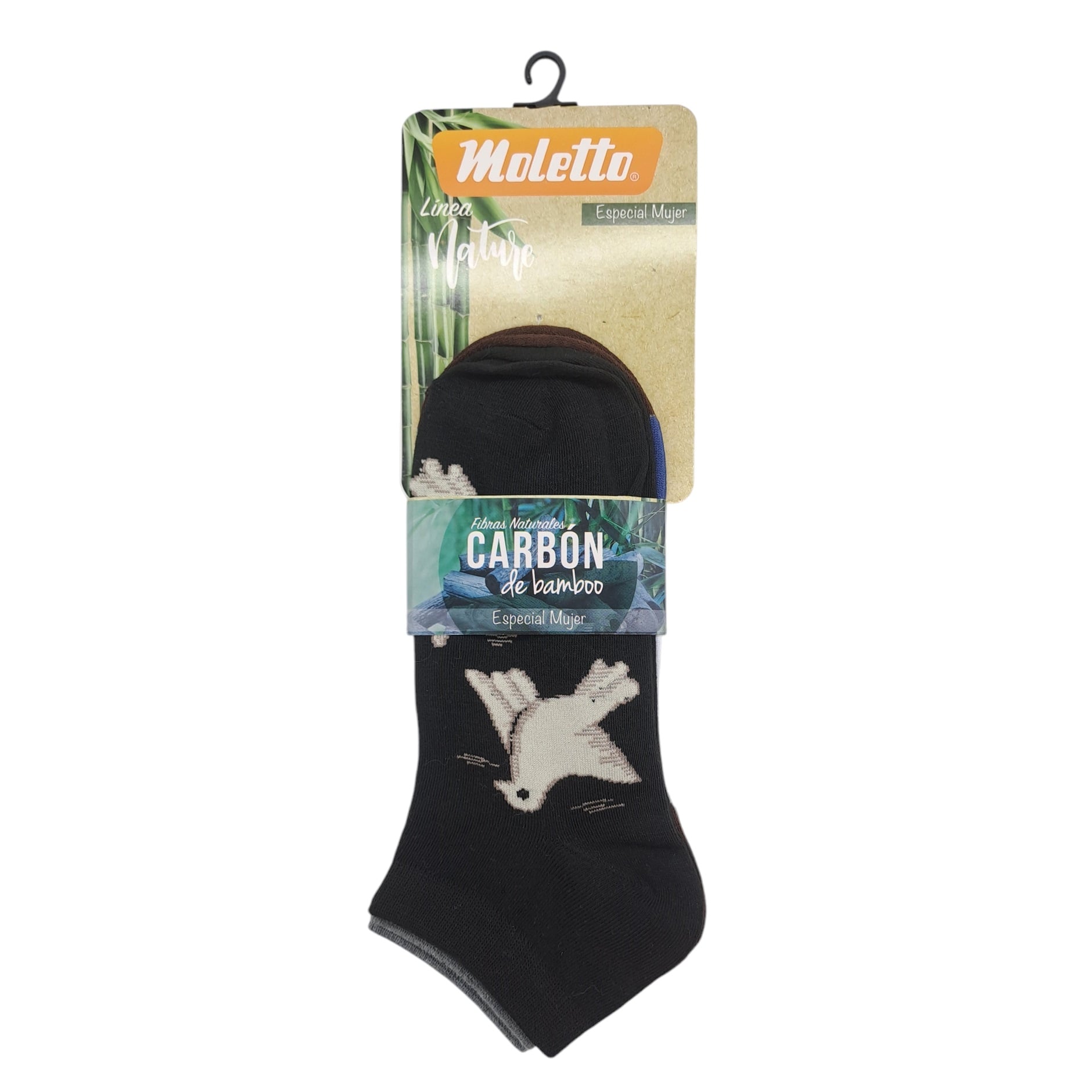 CALCETINES PACK X2 MOLETTO LÍNEA NATURE BAMBU #2 - 1