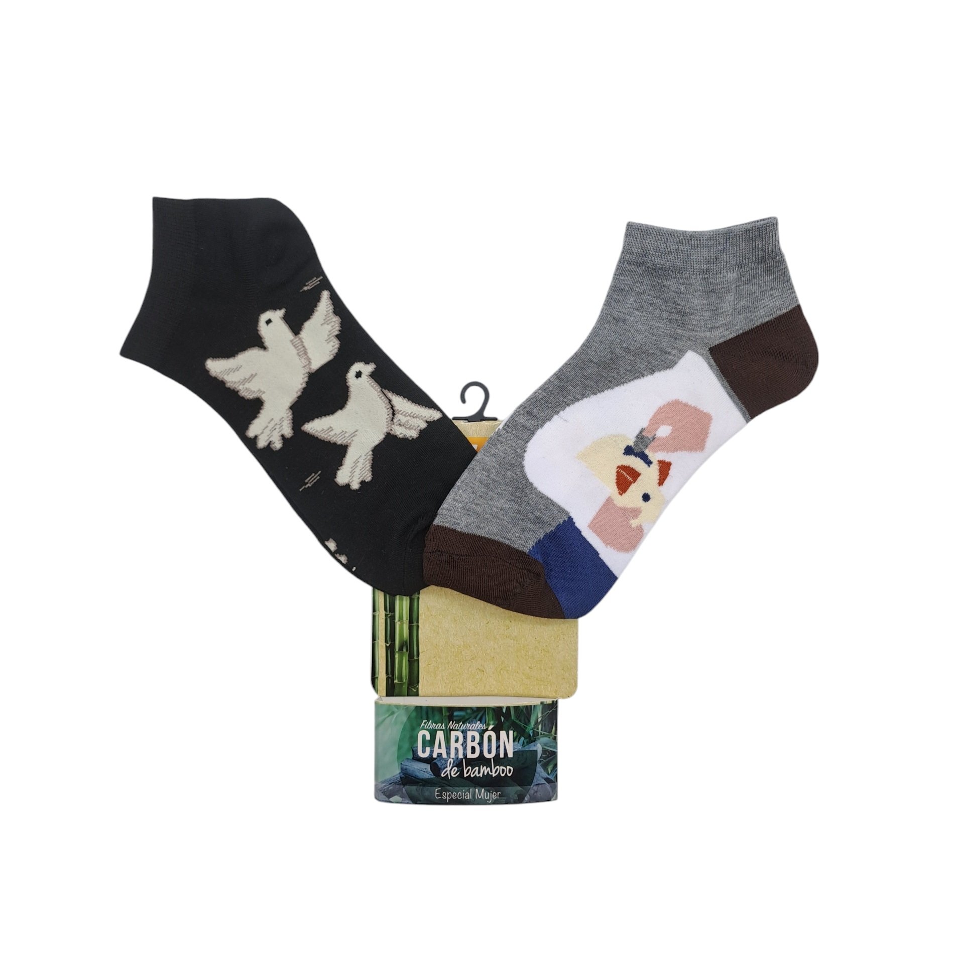 CALCETINES PACK X2 MOLETTO LÍNEA NATURE BAMBU #2 - 2