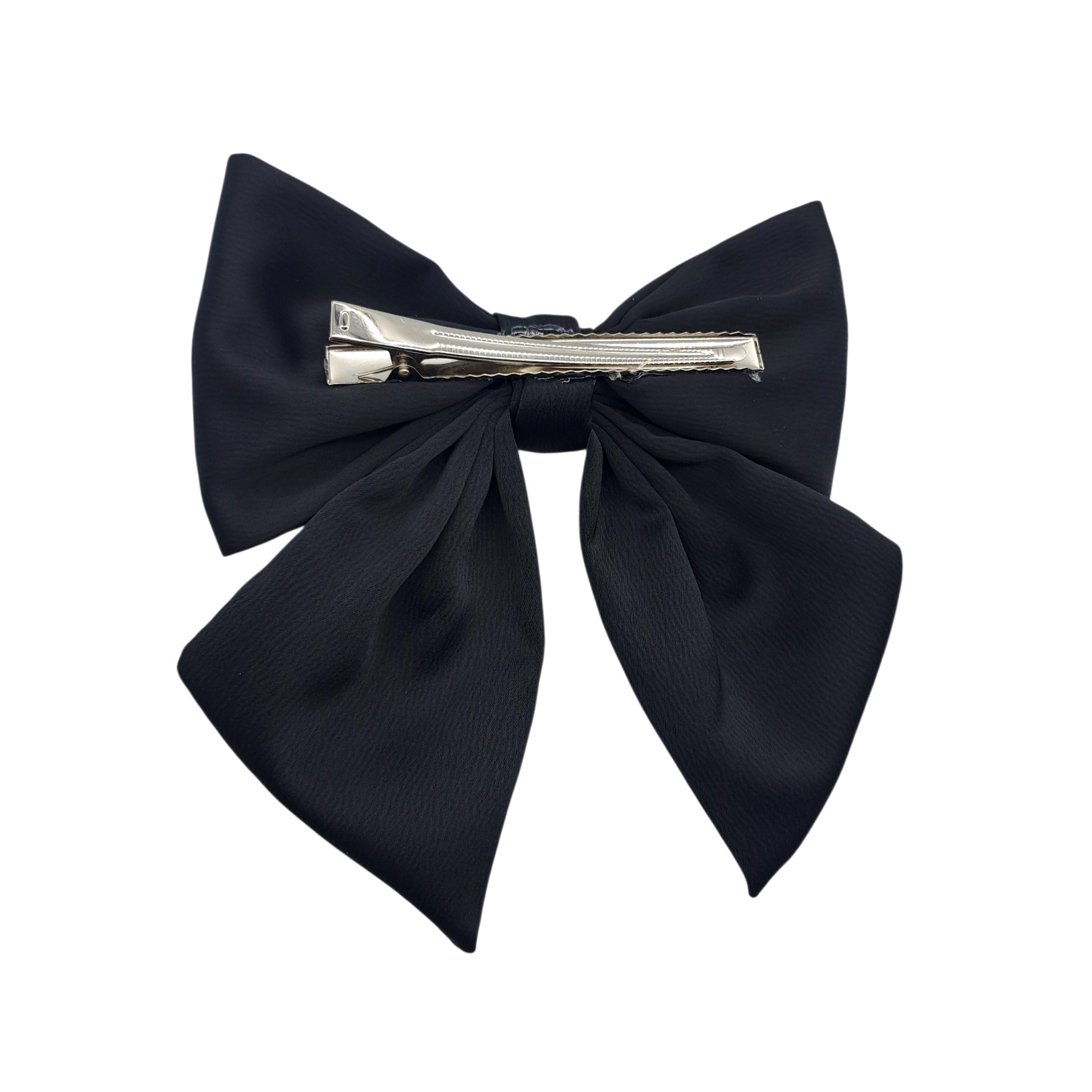 LAZO PARA EL CABELLO ACCESORIO DE MODA COQUETTE COLOR NEGRO - 2