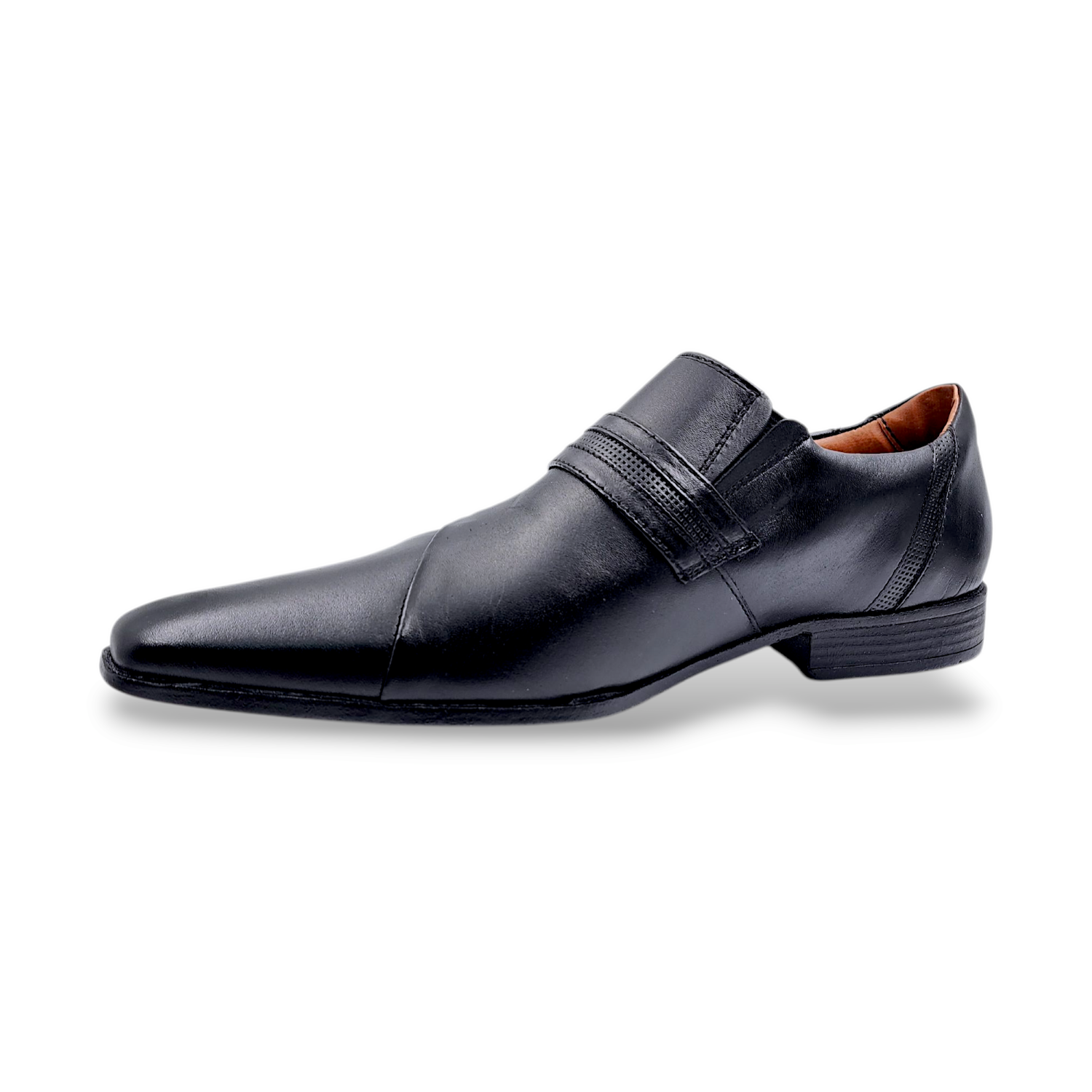 ZAPATO FORMAL DE CUERO HOMBRE LEVURETT NEGRO 12023 - 3