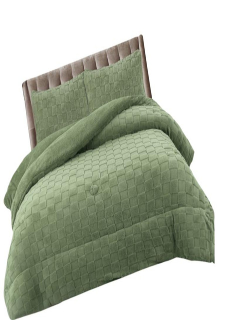 CUBRECAMA GRUESO DE INVIERNO CON CHIPORRO C13 - 1