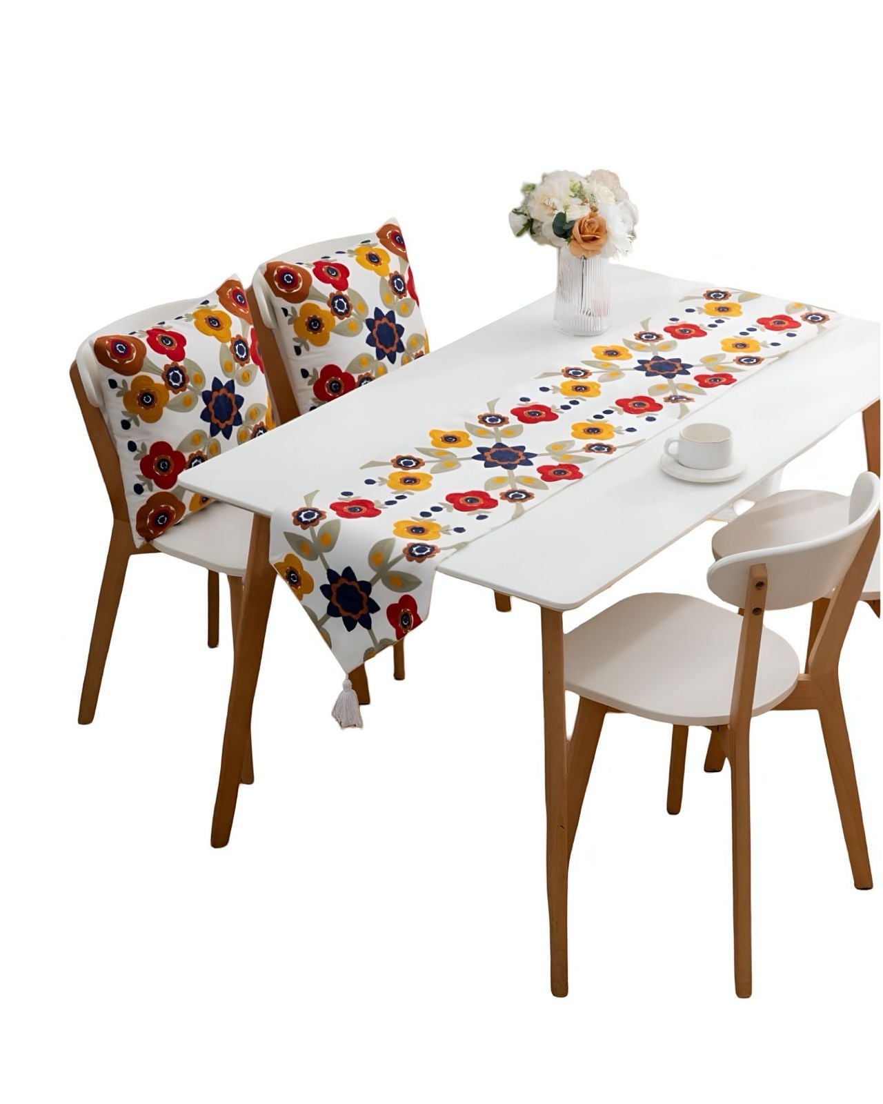 CAMINO DE MESA BORDADO 33X180 CM - 3