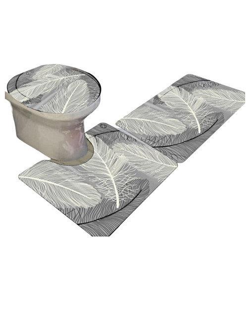 SET DE BAÑO ANTIDESLIZANTE DE 3 PIEZAS A6 - 1
