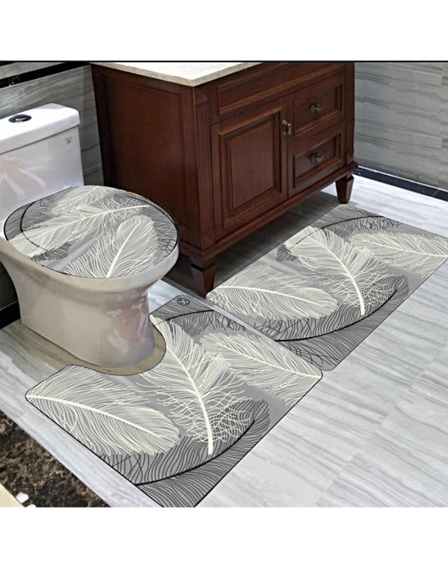 SET DE BAÑO ANTIDESLIZANTE DE 3 PIEZAS A6 - 3