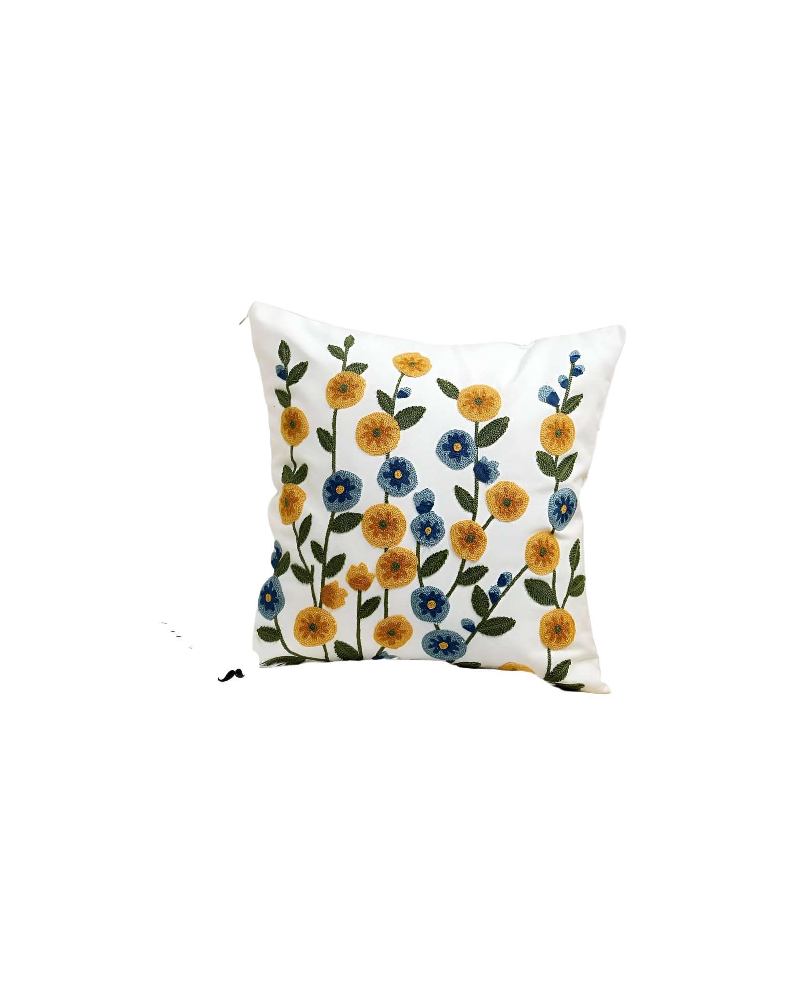 JUEGO DE 4 FUNDAS BORDADAS 45X45 F03 - 1