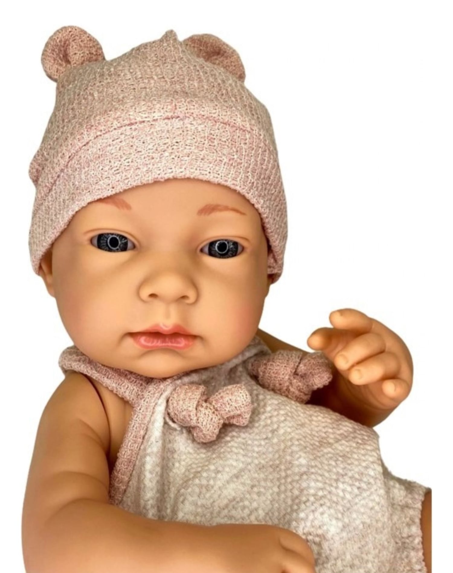 BEBE MUÑECA REALISTA DE SILICONA NIÑA ROSA 7N9 - 1