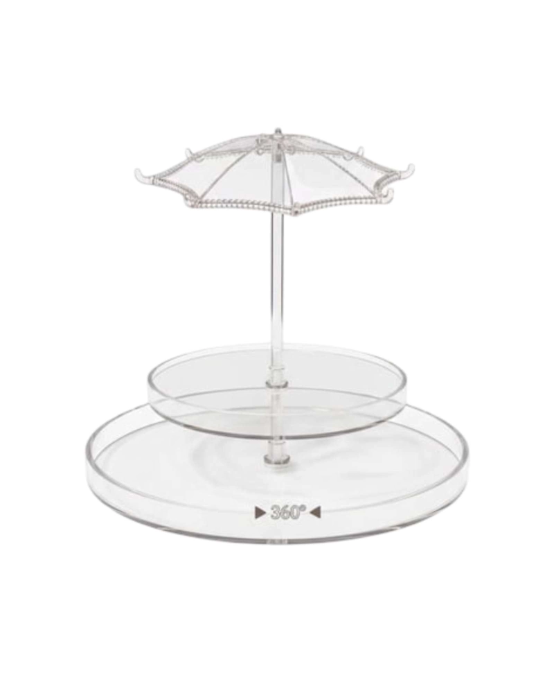 ORGANIZADOR PARA COSME TICOS Y LABIALES GIRATORIO DE MESA - 6