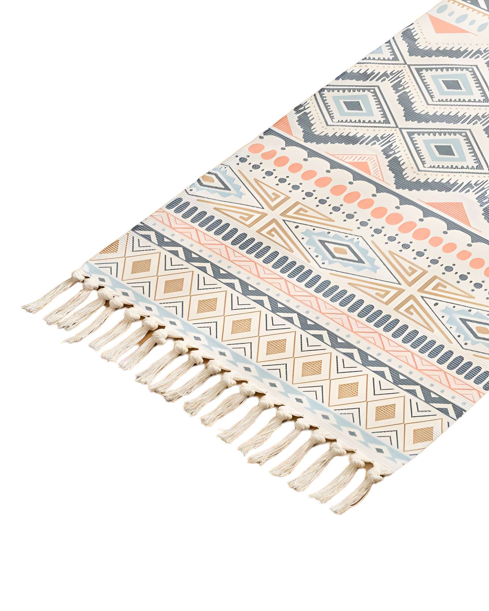 JUEGO DE 2 ALFOMBRAS DE LINO 60X90 CM PARA BAJADA DE CAMA - 3
