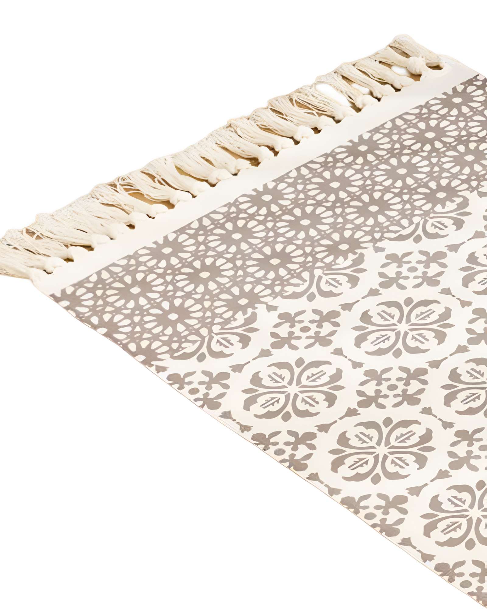 JUEGO DE 2 ALFOMBRAS DE LINO 60X90 CM PARA BAJADA DE CAMA - 3