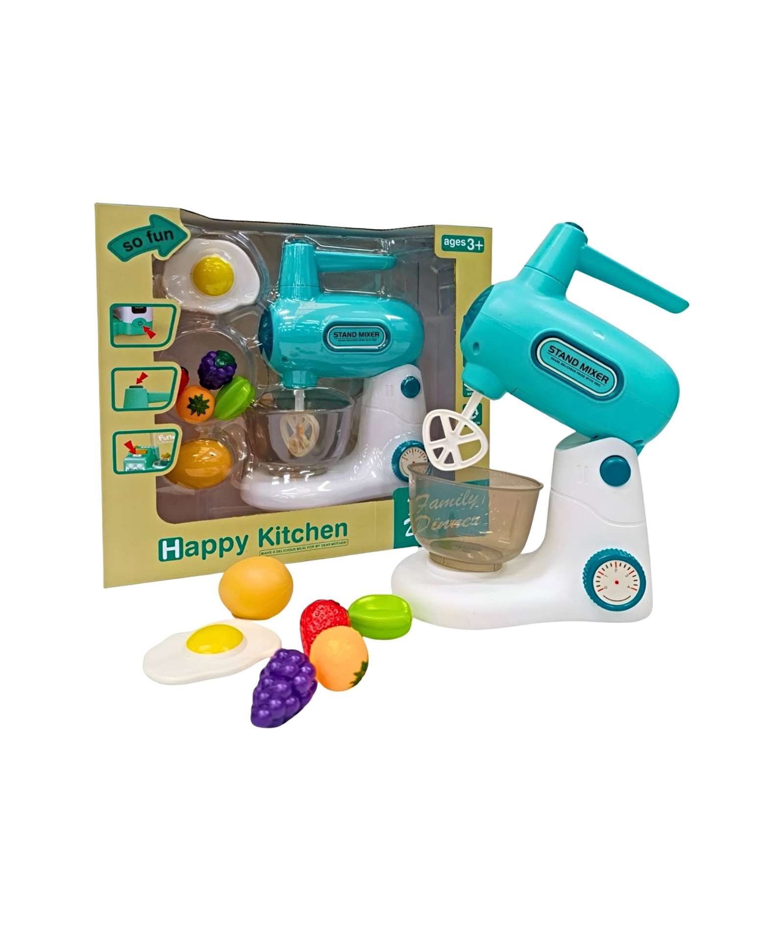 BATIDORA DE REPOSTERIA INFANTIL CON ACCESORIOS - 1